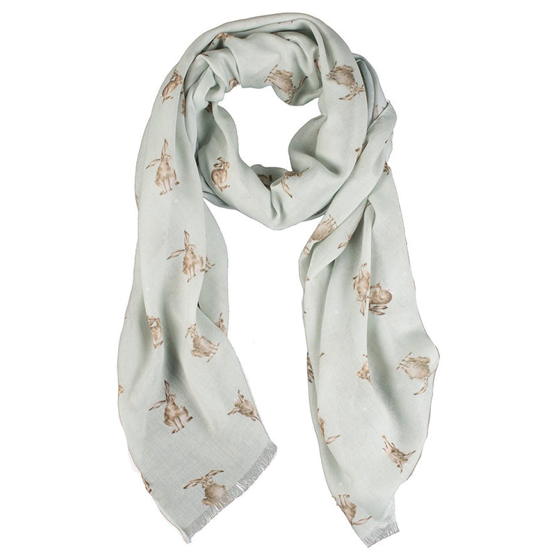 Wrendale Designs Scarf - Leaping Hare