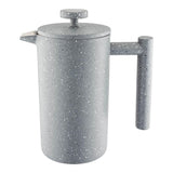 Grunwerg 3 Cup Cafe Ole Tall Cafetiere - Grey Granite - Potters Cookshop