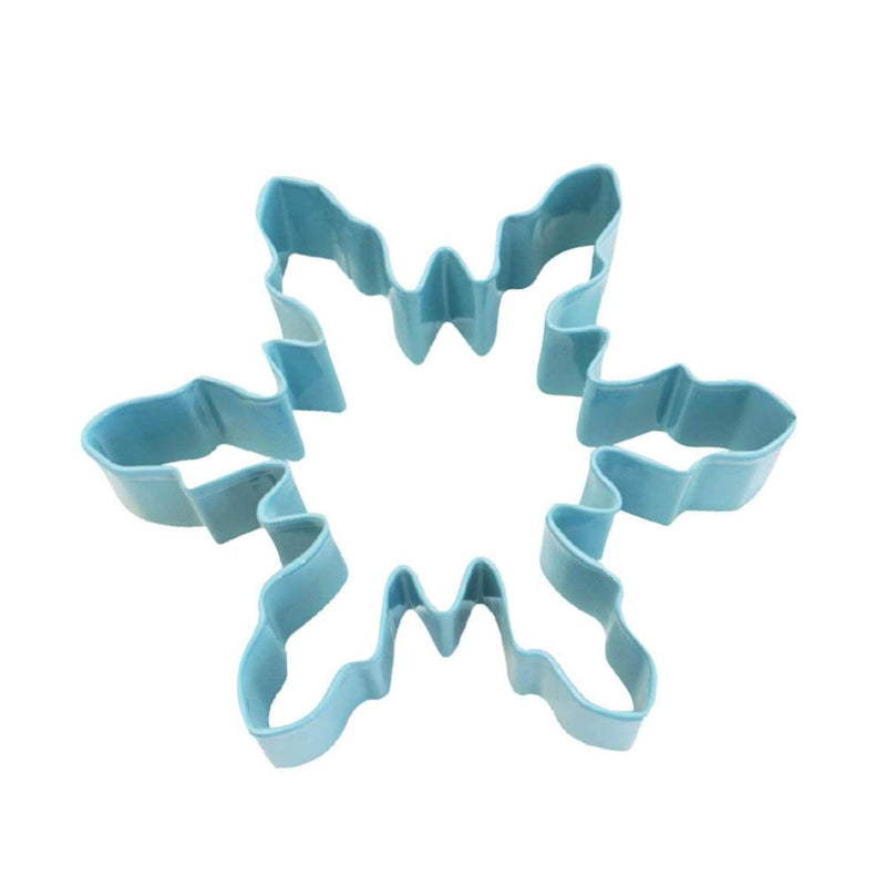 Creative Party Poly-Resin Coated Cookie Cutter Blue Large Snowflake - Potters Cookshop