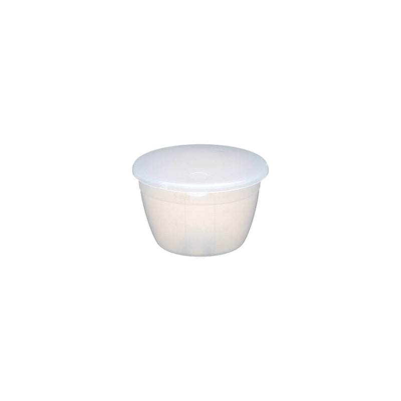 KitchenCraft Plastic Pudding Basin & Lid - 275ml - Potters Cookshop