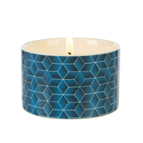 Wax Lyrical Fired Earth Medium Ceramic Candle - Assam & White Cedar