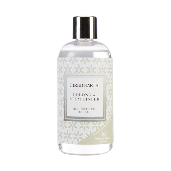 Wax Lyrical Fired Earth Reed Diffuser 200ml Refill - Oolong & Stem Ginger