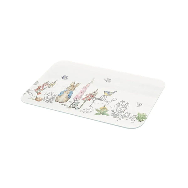 Peter Rabbit Glass Chopping Board - Small - Potters Cookshop