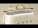 Smeg Jug Kettle & 4 Slice Toaster Set - White