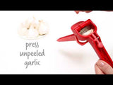 Dreamfarm Garject Lite Nylon Garlic Press - Red