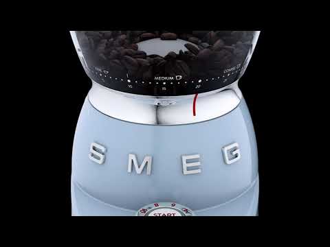 Smeg 50's Style Retro CGF01 Coffee Grinder - White