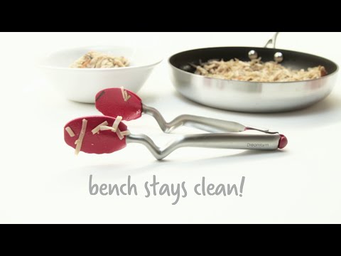 Dreamfarm 9" Silicone Clongs - Red