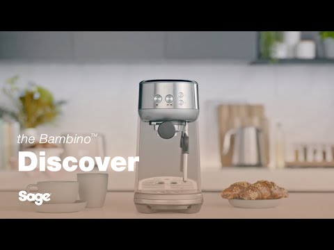 Sage Appliances SES450BTR Bambino Coffee Machine - Black Truffle