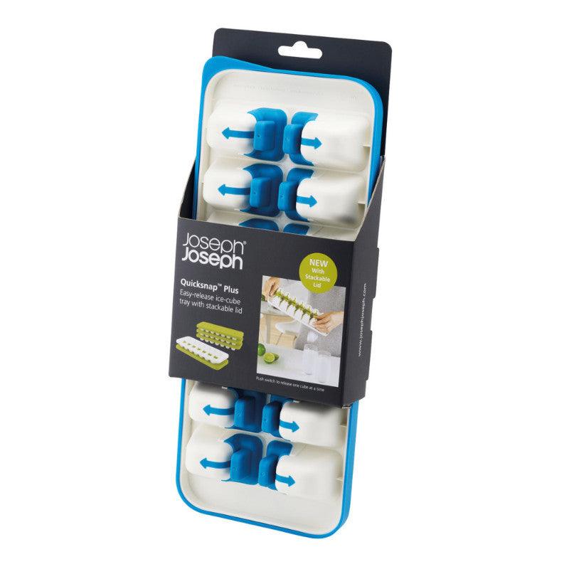 Joseph Joseph QuickSnap Plus Blue & White Ice Cube Tray - Potters Cookshop