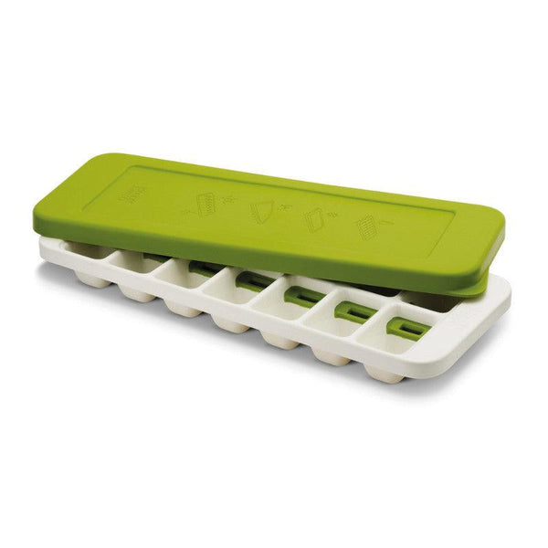 Joseph Joseph QuickSnap Plus Green & White Ice Cube Tray - Potters Cookshop