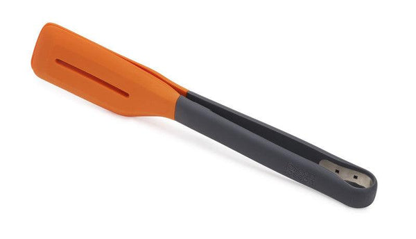 Joseph Joseph Grey & Orange Silicone Turner Tongs - Potters Cookshop