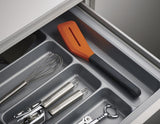 Joseph Joseph Grey & Orange Silicone Turner Tongs - Potters Cookshop