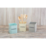 Living Nostalgia Utensil Pot - Grey - Potters Cookshop