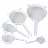 Kitchencraft White Plastic Sieve - 12cm - Potters Cookshop