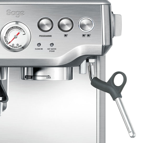 Buy Sage Appliances | BES875UK Barista Express Coffee Machine - Silver – Cookshop