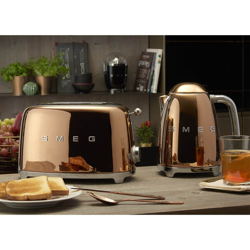 Gold kettle and deals toaster set