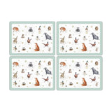 Wrendale Designs 4 Piece Placemats - Animals